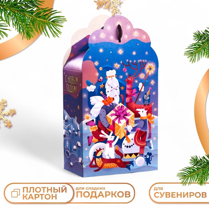 

Подарочная коробка "Фантазия" в фиолетовом 12 x 7 x 23 см.