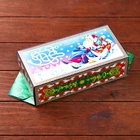 Подарочная новогодняя коробка - конфета «Дед Мороз и Снегурочка» 20×10×6 см - Фото 5