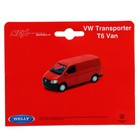 Модель машины Volkswagen Transporter T6 VAN, масштаб 1:38, МИКС - фото 3906789