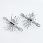 Набор "Весёлый трубочист" для механической очистки дымоходов, d=130 мм, ерш металл - фото 22716224