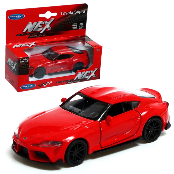 Модель машины "Toyota Supra V A90, масштаб 1:38, МИКС - Фото 1