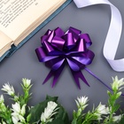 Подарочный бант - шар № 1.8 «Классика», фиолетовый, для упаковки подарков - Фото 2