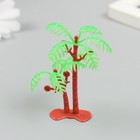 Декор для создания миниатюр (деревья) "Две пальмочки" 7 см - Фото 1