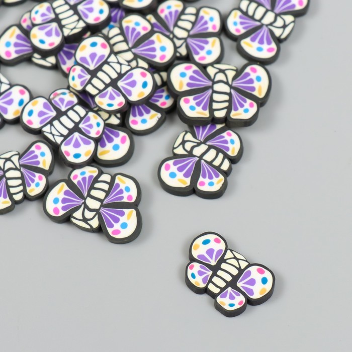 Декор для творчества PVC "Яркие бабочки" набор 20 гр МИКС 0,3х1,7х1,9 см - Фото 1
