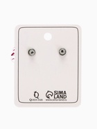 Серьги пластик «Цветы» волнистые, бело-розовые - фото 61561558