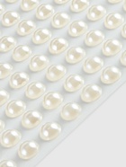 Жемчуг для декора, на клеевой основе, d=6 мм, набор 100 шт., белый - Фото 4