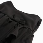 Школьный костюм для девочек, цвет чёрный, рост 134 см - Фото 7