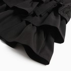 Школьный костюм для девочек, цвет чёрный, рост 134 см - Фото 8