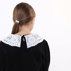 Джемпер школьный для девочки, цвет черный, рост 134 см - фото 22559188