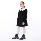 Джемпер школьный для девочки, цвет черный, рост 152 см - Фото 2