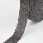Флизелиновая лента, нитепрошивная, усиленная, 30 мм, 50 м, цвет серый - фото 297161583