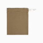 Мешочек текстильный «Этель» ECO, 27×34 см, 70% хлопок, 30% лён, 190 г/м², оливковый - Фото 4