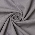 Скатерть Этель ECO, цвет серый, 136х220/+-6 см, 70% хл, 30% лён, 190 г/м2 - Фото 4