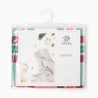 Фартук новогодний «Этель» Holiday decoration, 60×70 см, хлопок 100%, репс 210 г/м² - Фото 8