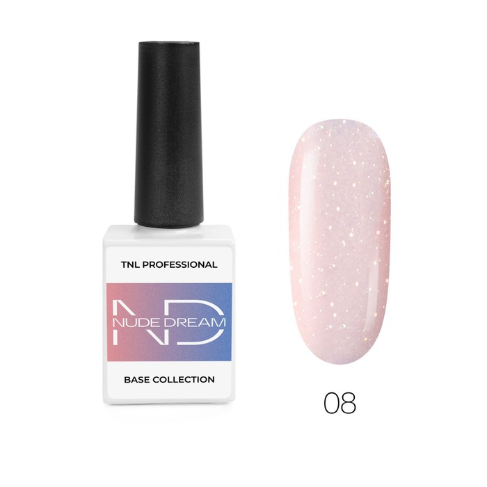 

Цветная база TNL Nude dream base, №08 миндальный пудинг, 10 мл