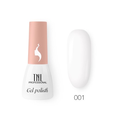 Гель-лак TNL Mini «8 Чувств», №001 белоснежный, 3,5 мл