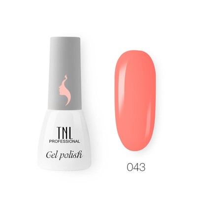 Гель-лак TNL Mini «8 Чувств», №043 сахарный коралл, 3,5 мл