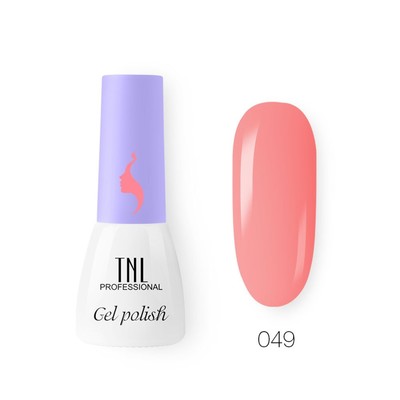 Гель-лак TNL Mini «8 Чувств», №049 кораллово-розовый, 3,5 мл