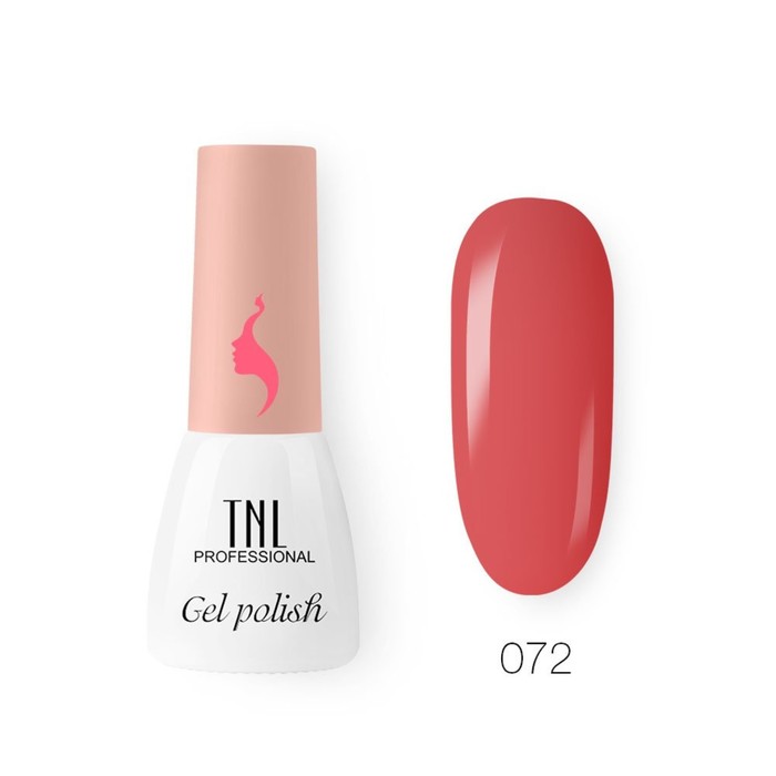 Гель-лак TNL Mini «8 Чувств», №072 красный минерал, 3,5 мл - Фото 1