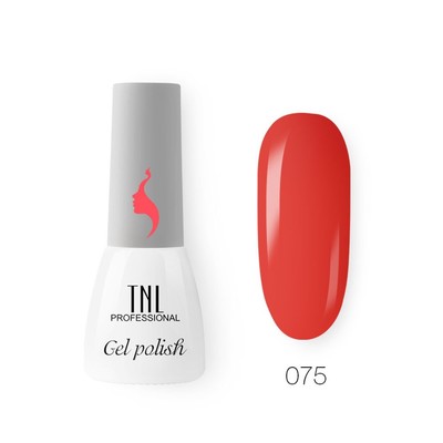 Гель-лак TNL Mini «8 Чувств», №075 красный мак, 3,5 мл