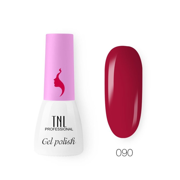 Гель-лак TNL Mini «8 Чувств», №090 бордо, 3,5 мл - Фото 1