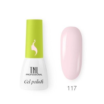 Гель-лак TNL Mini «8 Чувств», №117 розовый крем, 3,5 мл