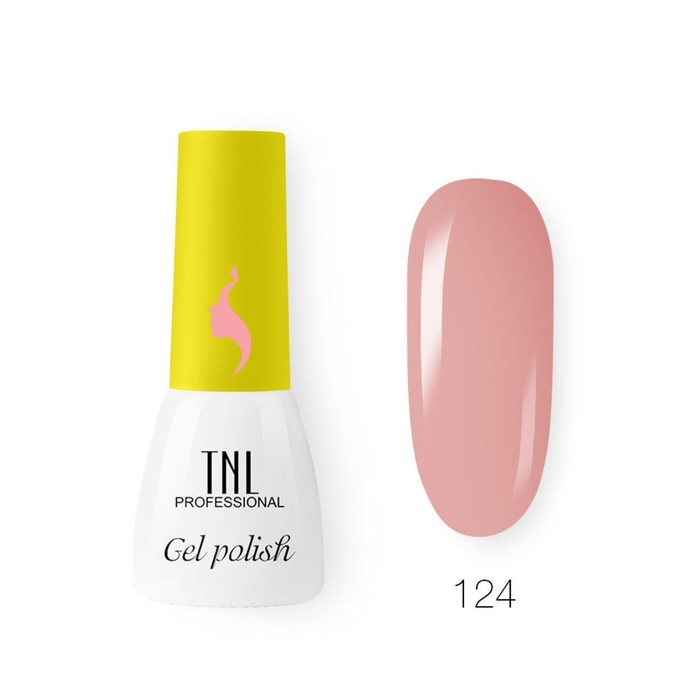 Гель-лак TNL Mini «8 Чувств», №124 сахарный румянец, 3,5 мл - Фото 1
