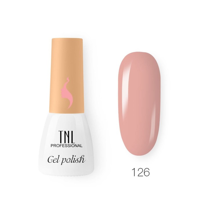 Гель-лак TNL Mini «8 Чувств», №126 взбитое парфе, 3,5 мл - Фото 1