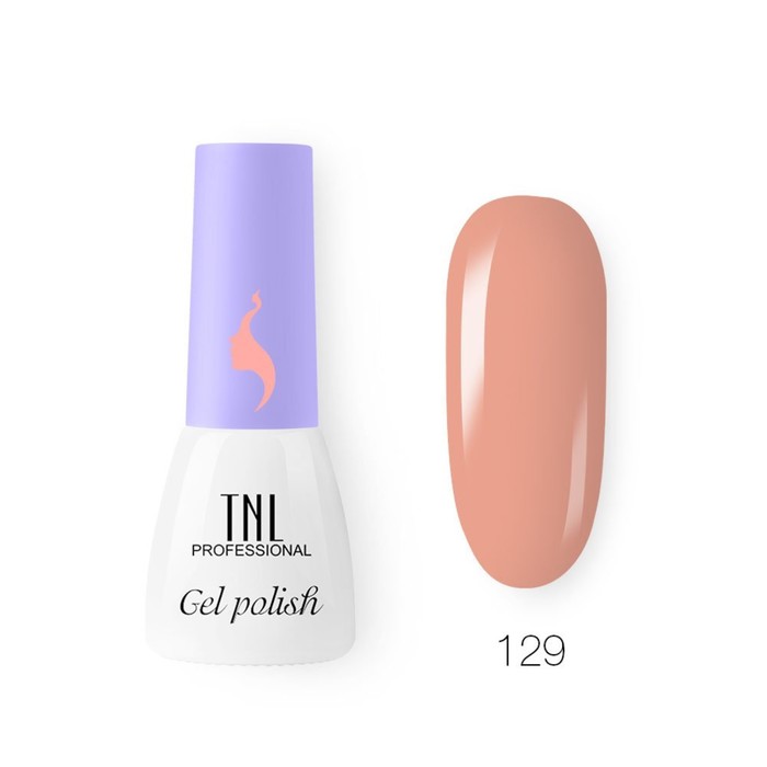 Гель-лак TNL Mini «8 Чувств», №129 пыльный коралл, 3,5 мл - Фото 1