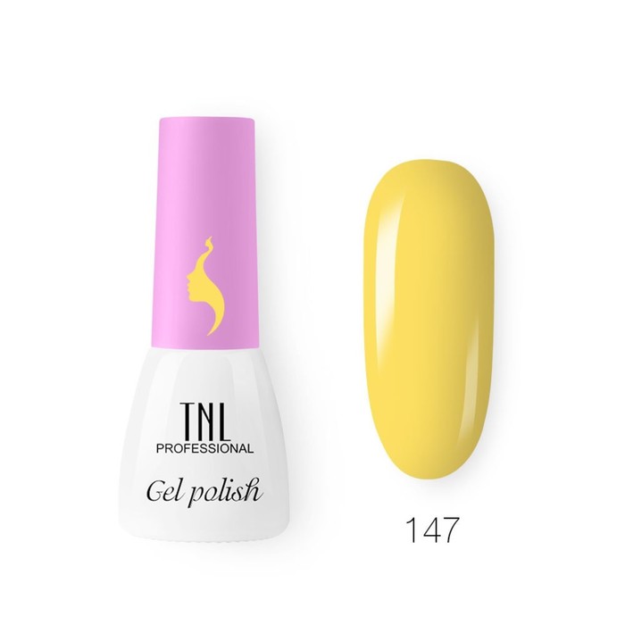 Гель-лак TNL Mini «8 Чувств», №147 лимонный пломбир, 3,5 мл - Фото 1