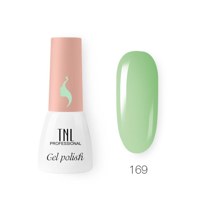 Гель-лак TNL Mini «8 Чувств», №169 райский зелёный, 3,5 мл - Фото 1