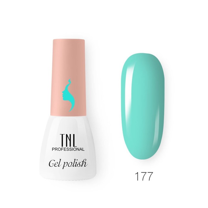 Гель-лак TNL Mini «8 Чувств», №177 голубая лагуна, 3,5 мл - Фото 1