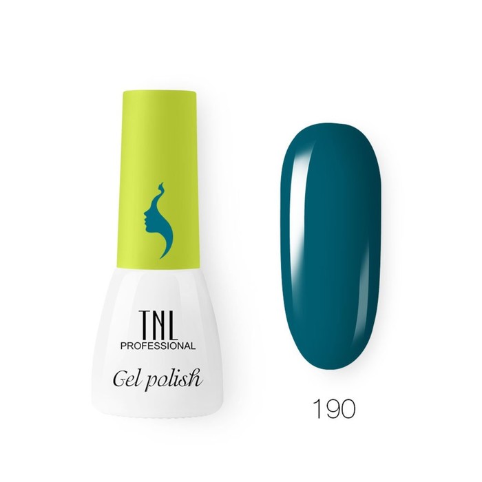 Гель-лак TNL Mini «8 Чувств», №190 изумрудный, 3,5 мл - Фото 1