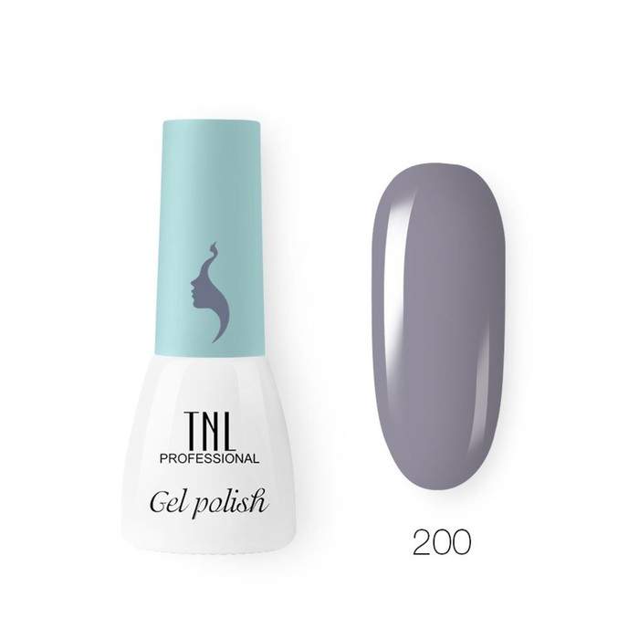 Гель-лак TNL Mini «8 Чувств», №200 мокрый асфальт, 3,5 мл - Фото 1