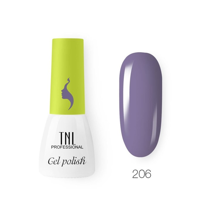 Гель-лак TNL Mini «8 Чувств», №206 грозовая туча, 3,5 мл - Фото 1