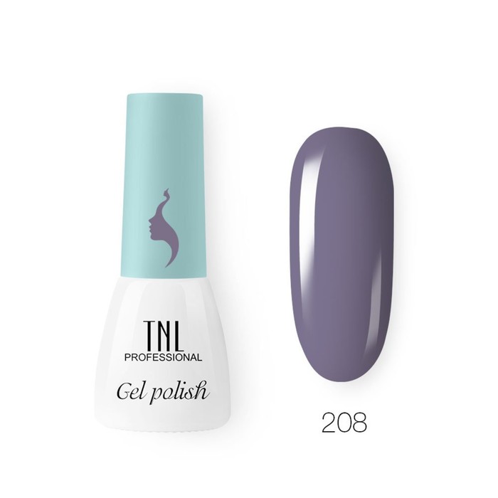 Гель-лак TNL Mini «8 Чувств», №208 сумерки, 3,5 мл - Фото 1