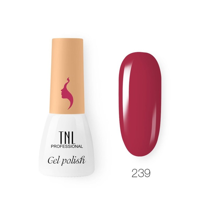 Гель-лак TNL Mini «8 Чувств», №239 клюквенный морс, 3,5 мл - Фото 1