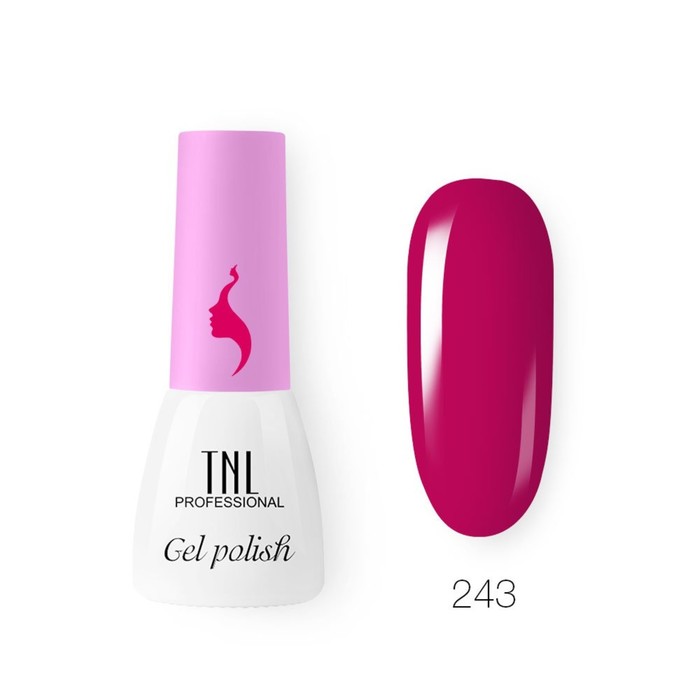 Гель-лак TNL Mini «8 Чувств», №243 зимняя вишня, 3,5 мл - Фото 1