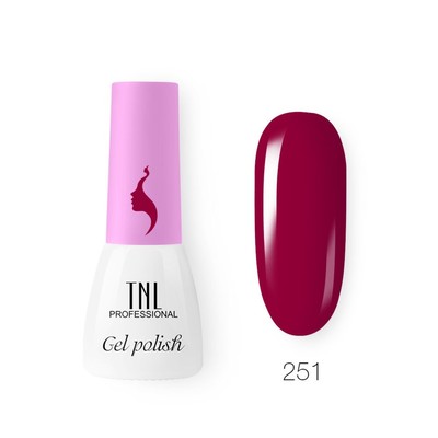 Гель-лак TNL Mini «8 Чувств», №251 спелый гранат, 3,5 мл