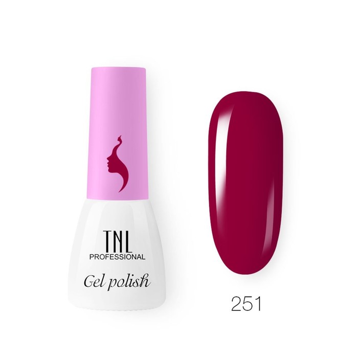 Гель-лак TNL Mini «8 Чувств», №251 спелый гранат, 3,5 мл - Фото 1
