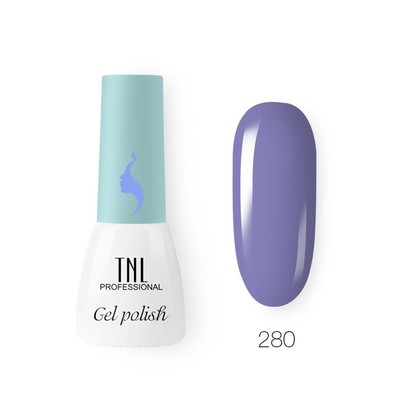 Гель-лак TNL Mini «8 Чувств», №280 сонная незабудка, 3,5 мл
