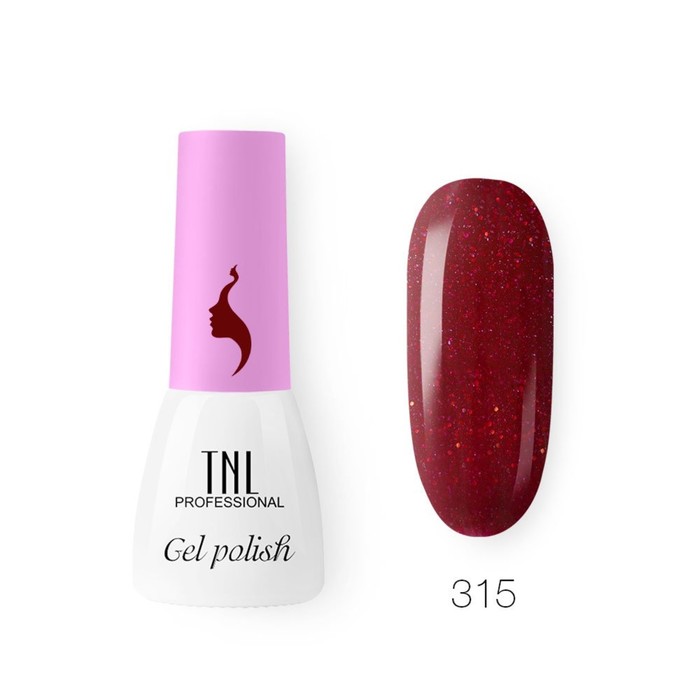 Гель-лак TNL Mini «8 Чувств», №315 зерна граната, 3,5 мл - Фото 1
