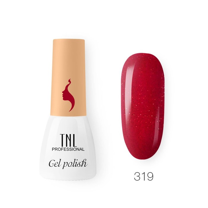 Гель-лак TNL Mini «8 Чувств», №319 брусничный всплеск, 3,5 мл - Фото 1