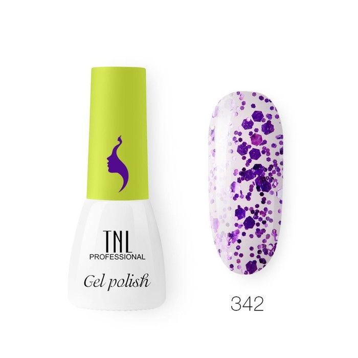 Гель-лак TNL Mini «8 Чувств», №342 крупный аметист, 3,5 мл - Фото 1