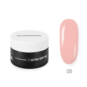 Низкотемпературный однофазный гель TNL Ultra Soft, №05 камуфлирующий светло-розовый, 50 мл