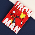 Блокнот А6, 40 листов в твёрдой обложке, Железный человек, Мстители - Фото 7