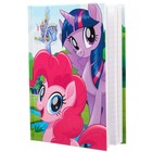 Блокнот А6, 40 листов в твёрдой обложке, My Little Pony - фото 24457774