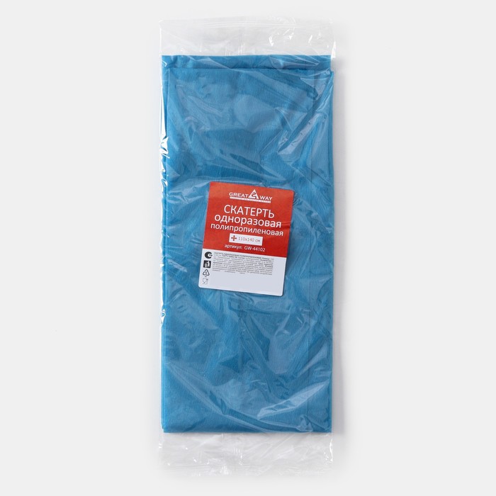 Скатерть одноразовая на нетканой основе, спанбонд, 110×140 см, цвет микс 9911507