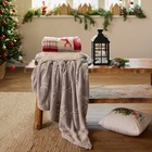 Плед светящийся в темноте «Этель Олени», 180×200 см,100% п/э, корал-флис 220 г/м² - Фото 5