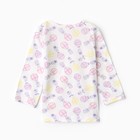 Лонгслив детский, рост 62 см, розовый/воздушный шар - Фото 4